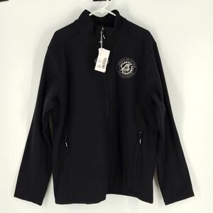 Core365 Size L Black Atlantic Schooners Spring Sports Jacket